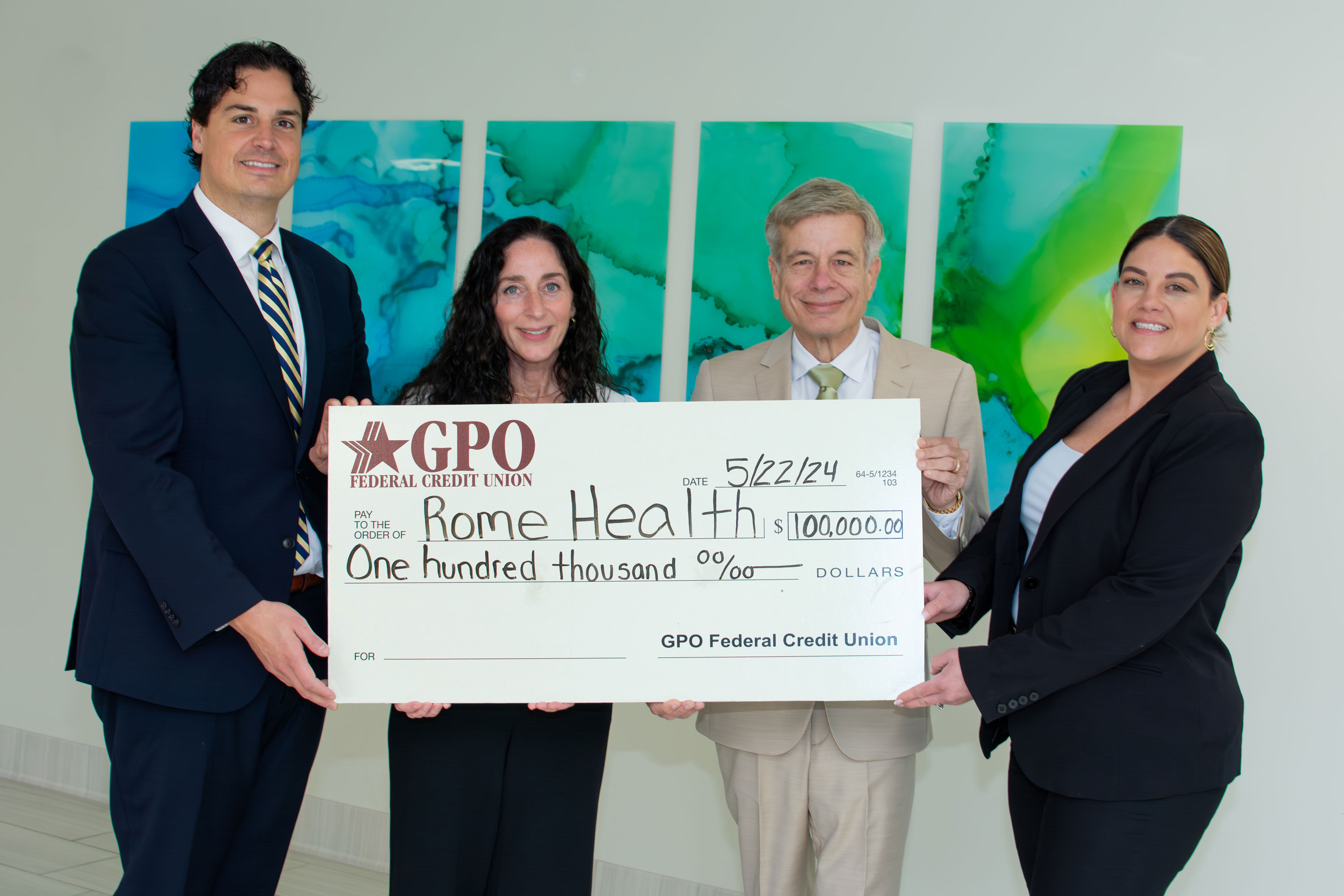 Rome Health Donation